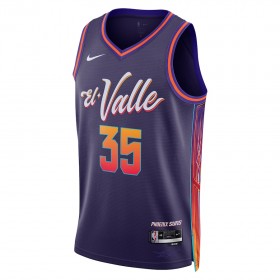 Camiseta Hombre NBA Phoenix Suns Kevin Durant 2023-24 Nike City Edition Violeta Swingman